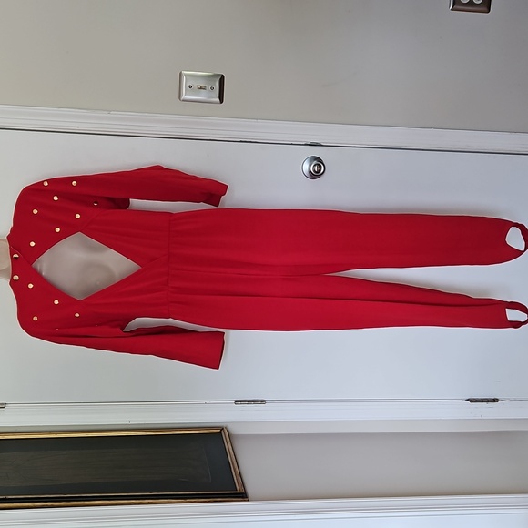 Vintage Styles To Go Jumpsuit With Stirrups Size S Taiwan - Picture 2 of 16